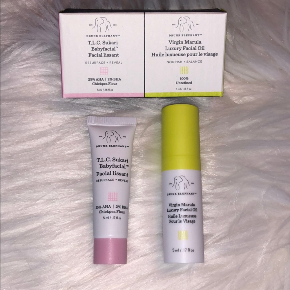 NEW Drunk Elephant T.L.C Babyfacial and Face Oil - Picture 2 of 2